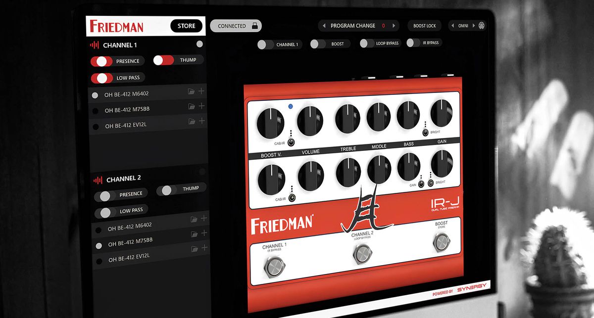 Friedman Amplification Jake E. Lee IR-J All-Tube Preamp Pedal