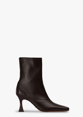 Fomo Chocolate Nappa Ankle Boots