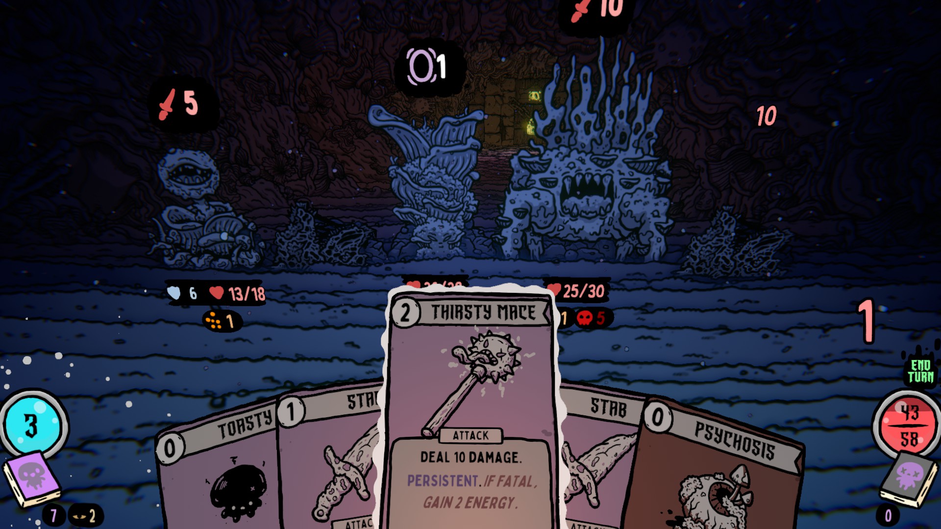 Roguelike where you fight mushroom monsters