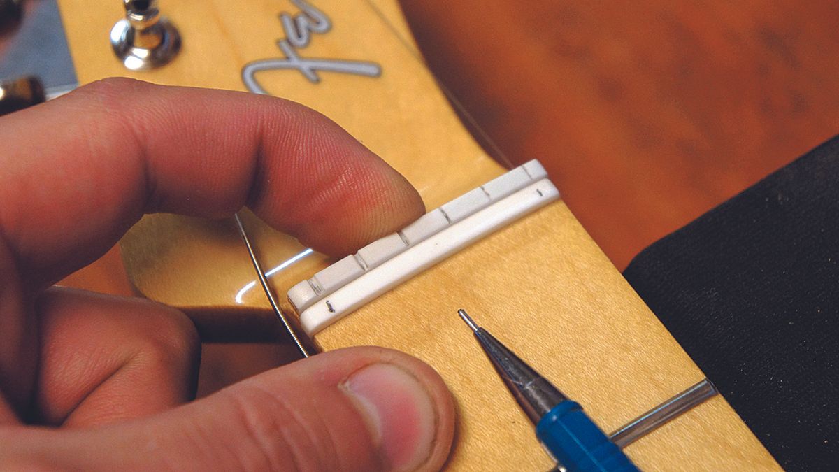 How to make a bone guitar nut MusicRadar