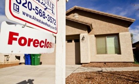 An Arizona home in foreclosure in 2010