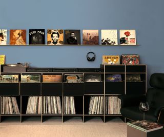 Music room storage