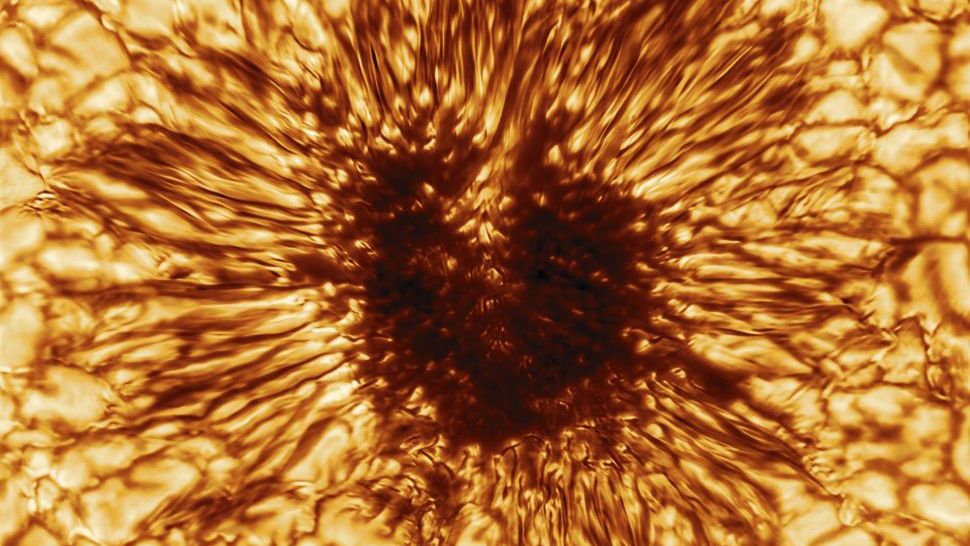 The Inouye Solar Telescope, the most powerful solar telescope, released its first highly-detailed image of a sunspot in December 2020.