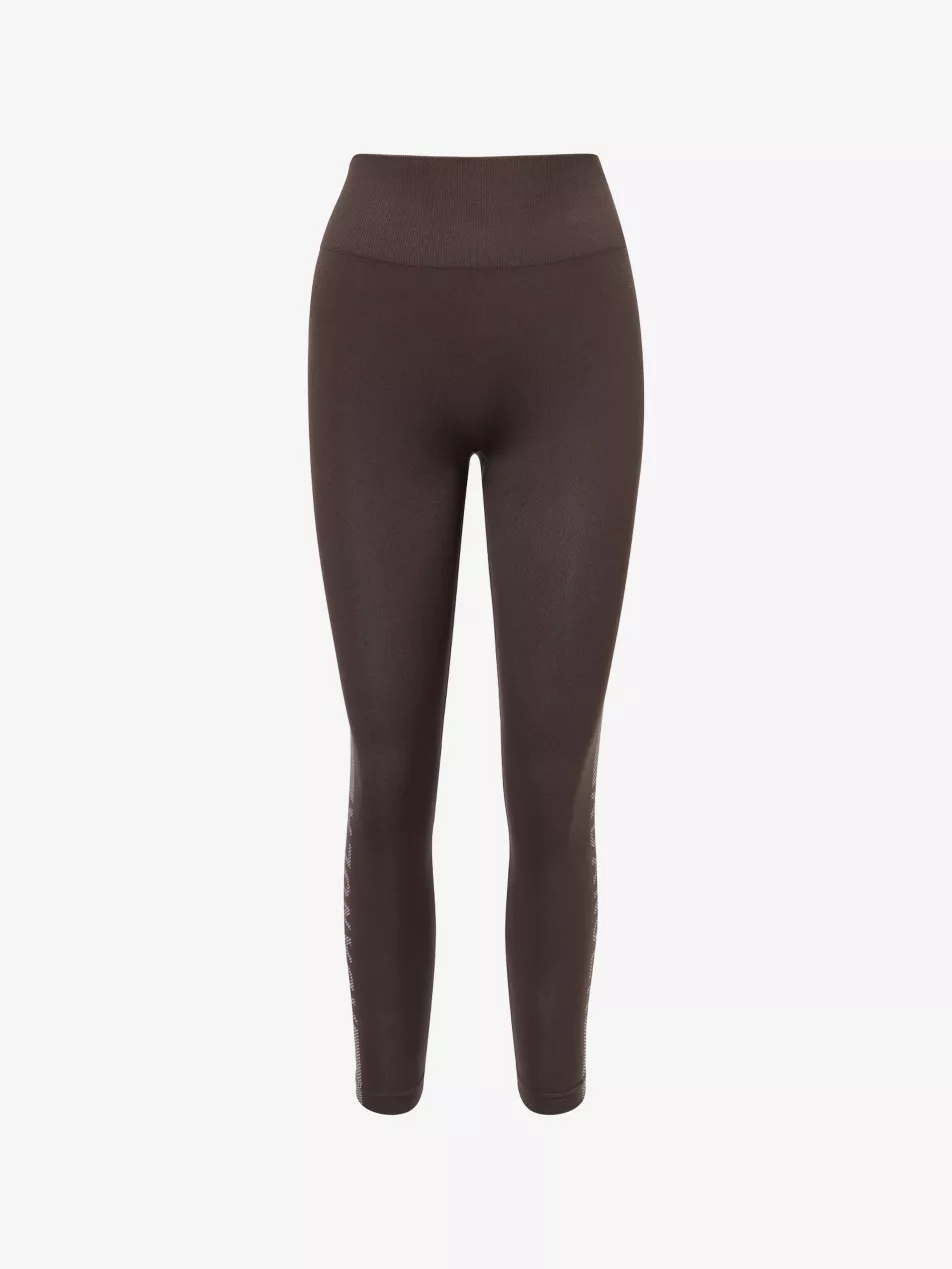 Jacquard Seamless Stretch-Jersey Leggings - Xs
