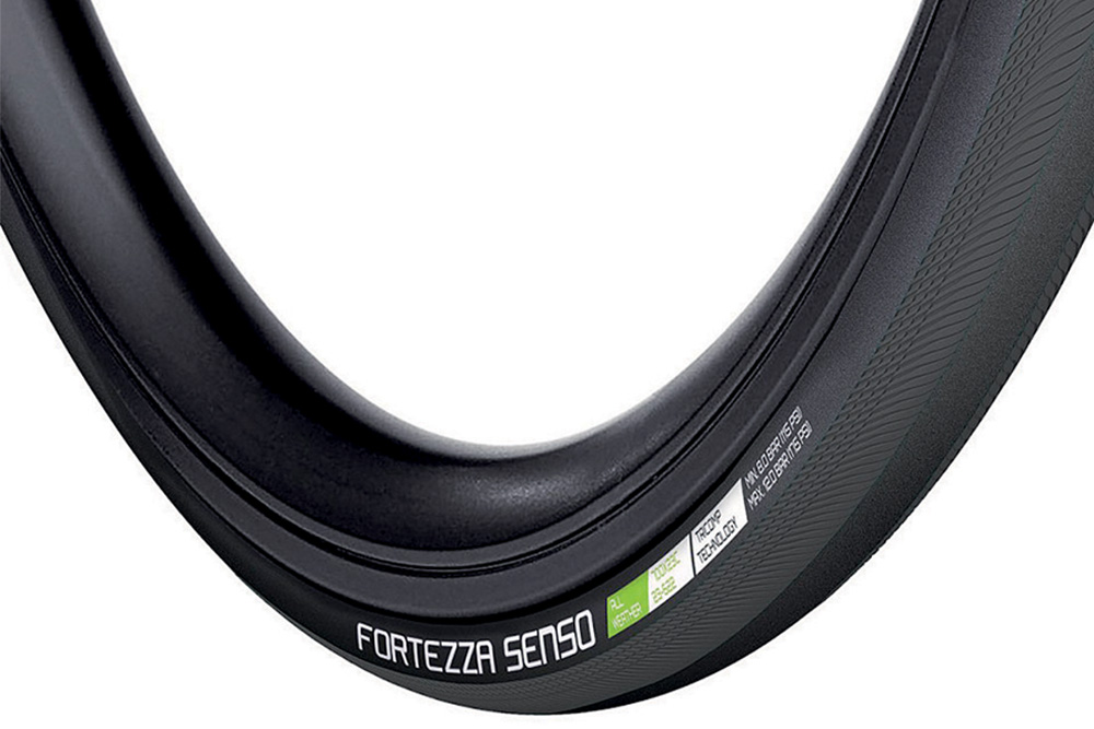 2 Pack Vredestein Fortezza Senso All Weather 700x23 Black Folding Clincher Tire 