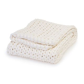 Organic Cotton Weighted Knit Blanket