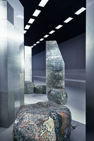 Acne Studios AW 2025 runway show set at Paris Fashion Week