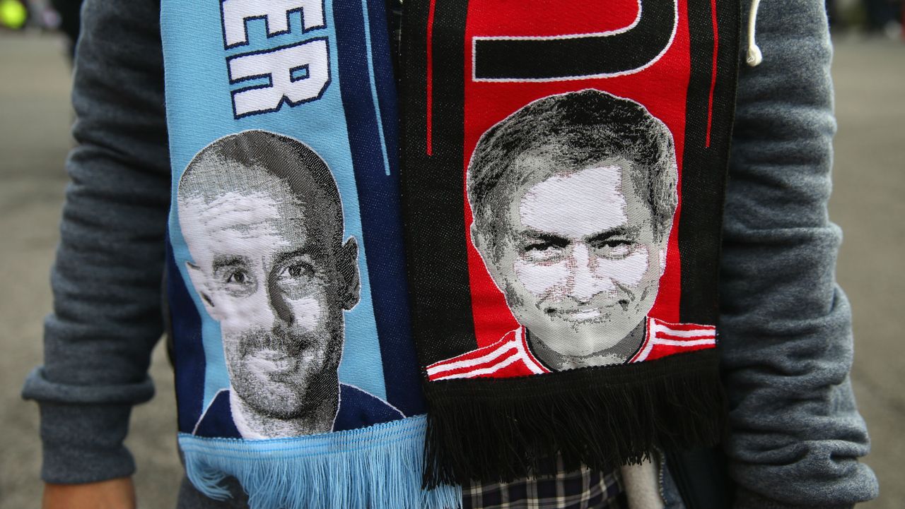 Manchester United, Manchester City, Pep Guardiola, Jose Mourinho