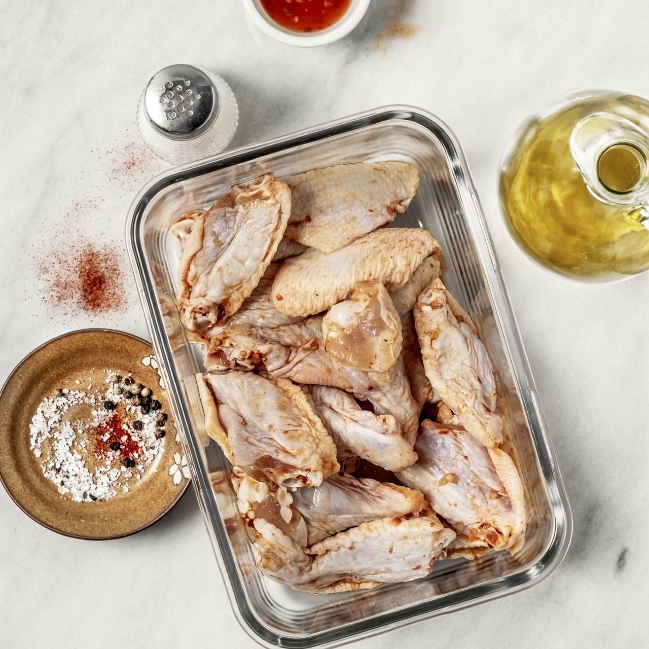 Marinated chicken