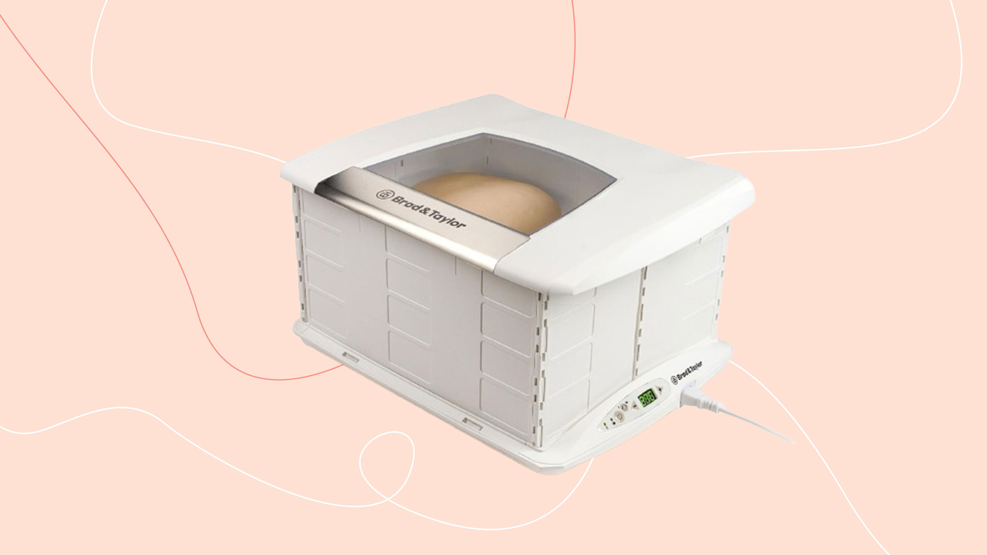 Brod &amp; Taylor Folding Proofer on pink background