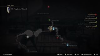 Map location of Gobermouch hunt board target in Final Fantasy 16