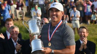 American golfer Brooks Koepka is targeting a third successive US Open major title