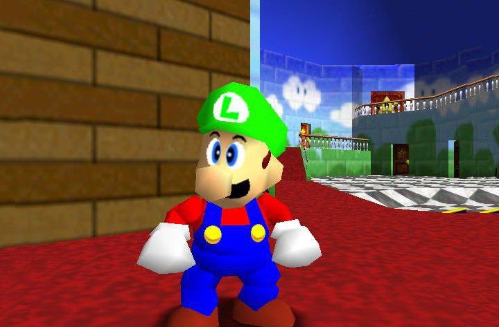 Super Mario 64 Luigi