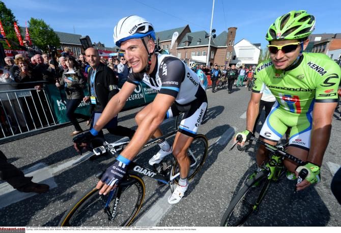 Marcel Kittel (Giant Shimano) with Peter Sagan (Cannondale)