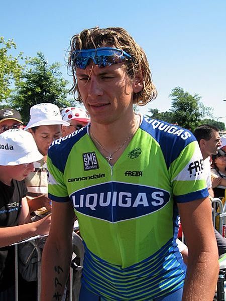 Filippo Pozzato (Liquigas) has no pressure after already winning a stage