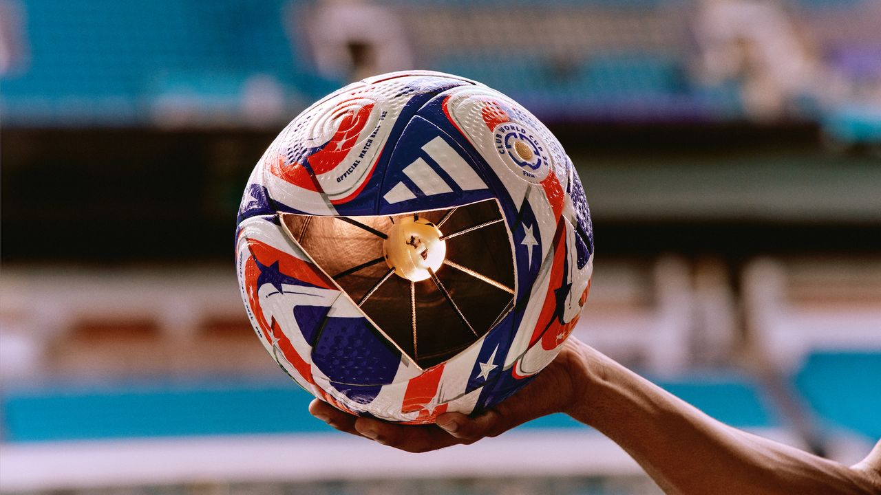 The official match ball for the FIFA Club World Cup 2025 by Adidas