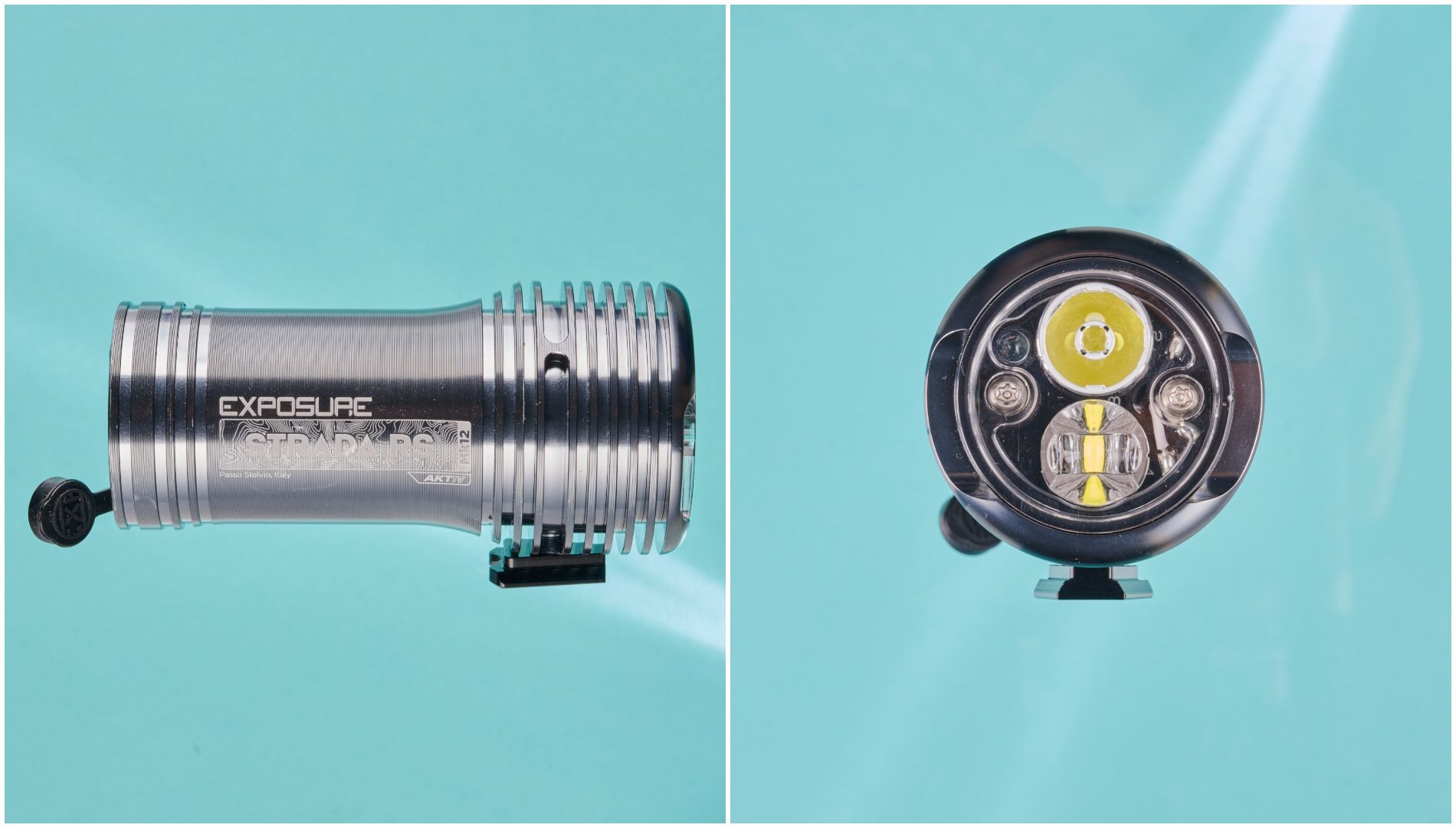 Side and front view of the Exposure Strada MK12 RS AKTiv