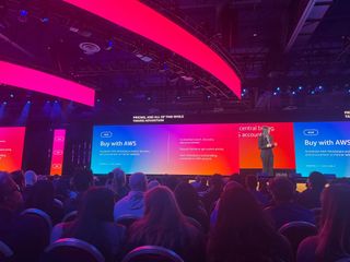 AWS reinvent 2024 stage