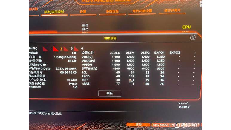 Gigabyte Motherboard SPD Issues