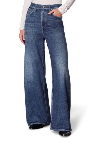 Miramar Sofie High Waist Ankle Wide Leg Sweatpant Jeans