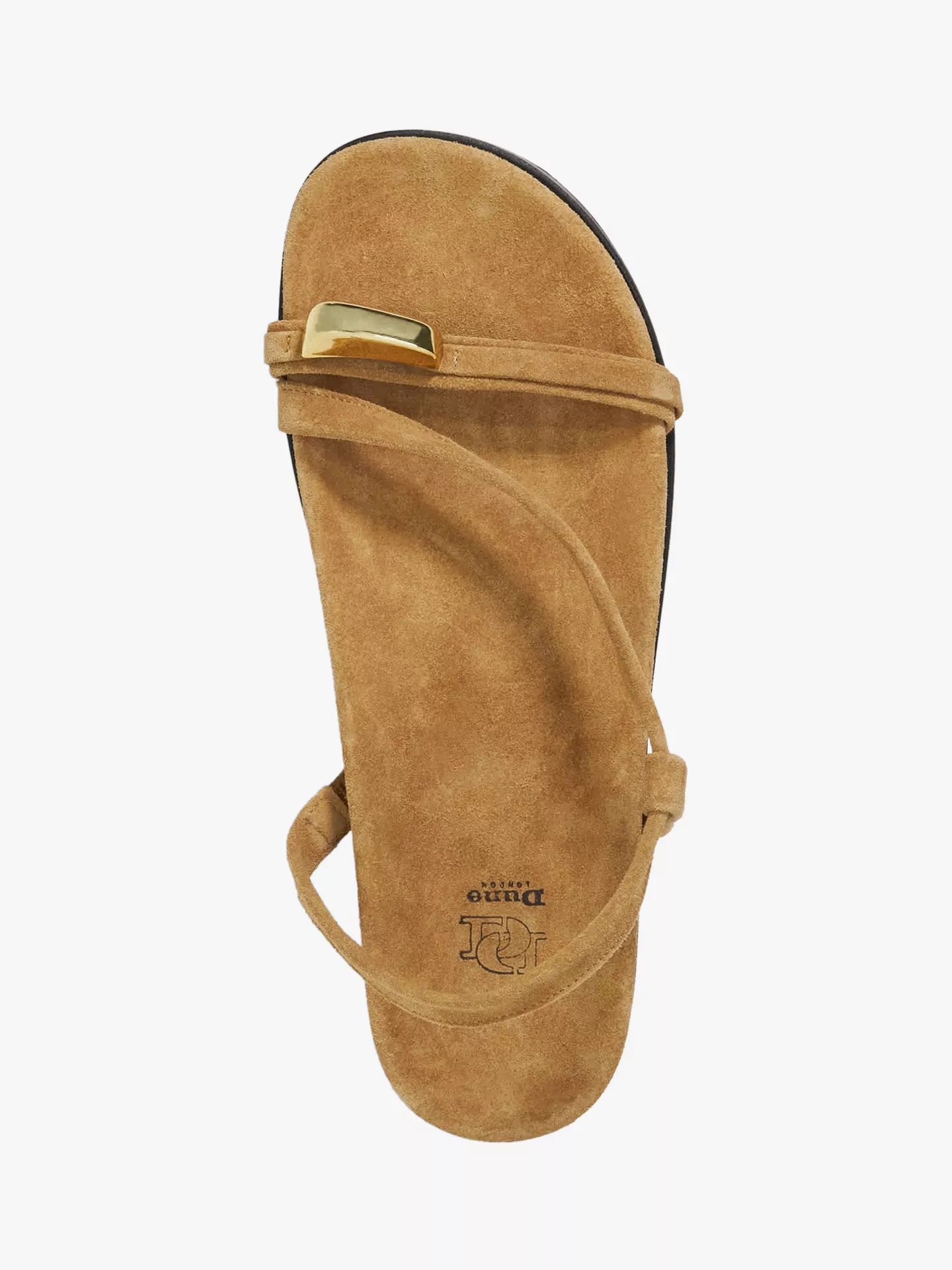 Dune, Lyn Gold Toe Trim Sandals