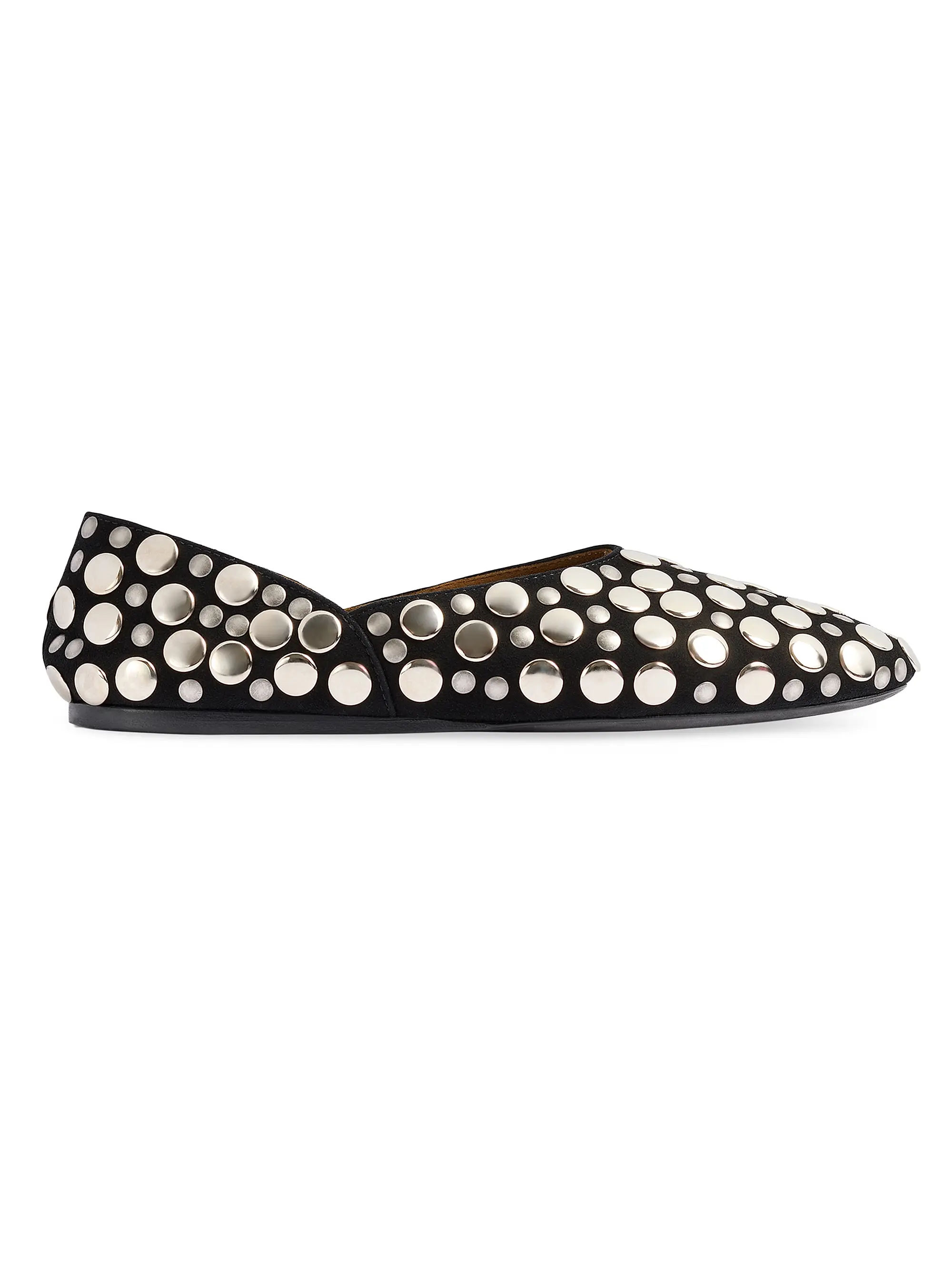 Jane Studded Suede Flats