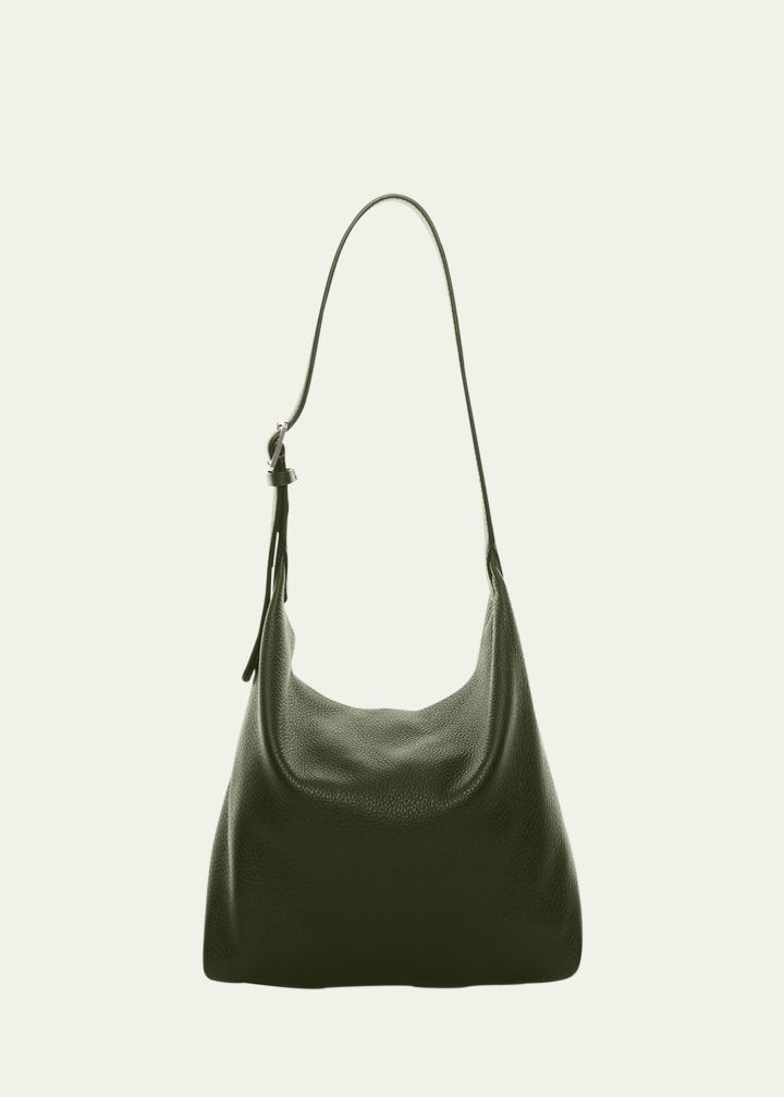 Isa Shoulder Bag in Deerskin Leather