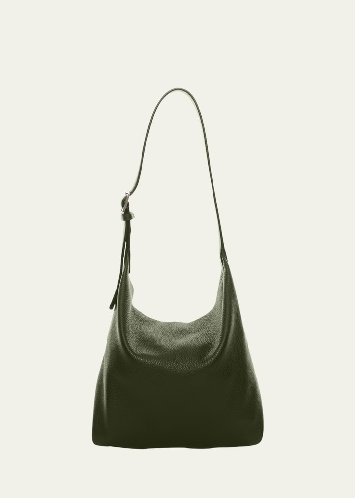 Isa Shoulder Bag in Deerskin Leather
