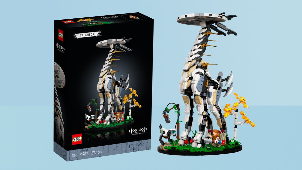 Lego is releasing an $80 'Horizon: Forbidden West' Tallneck set