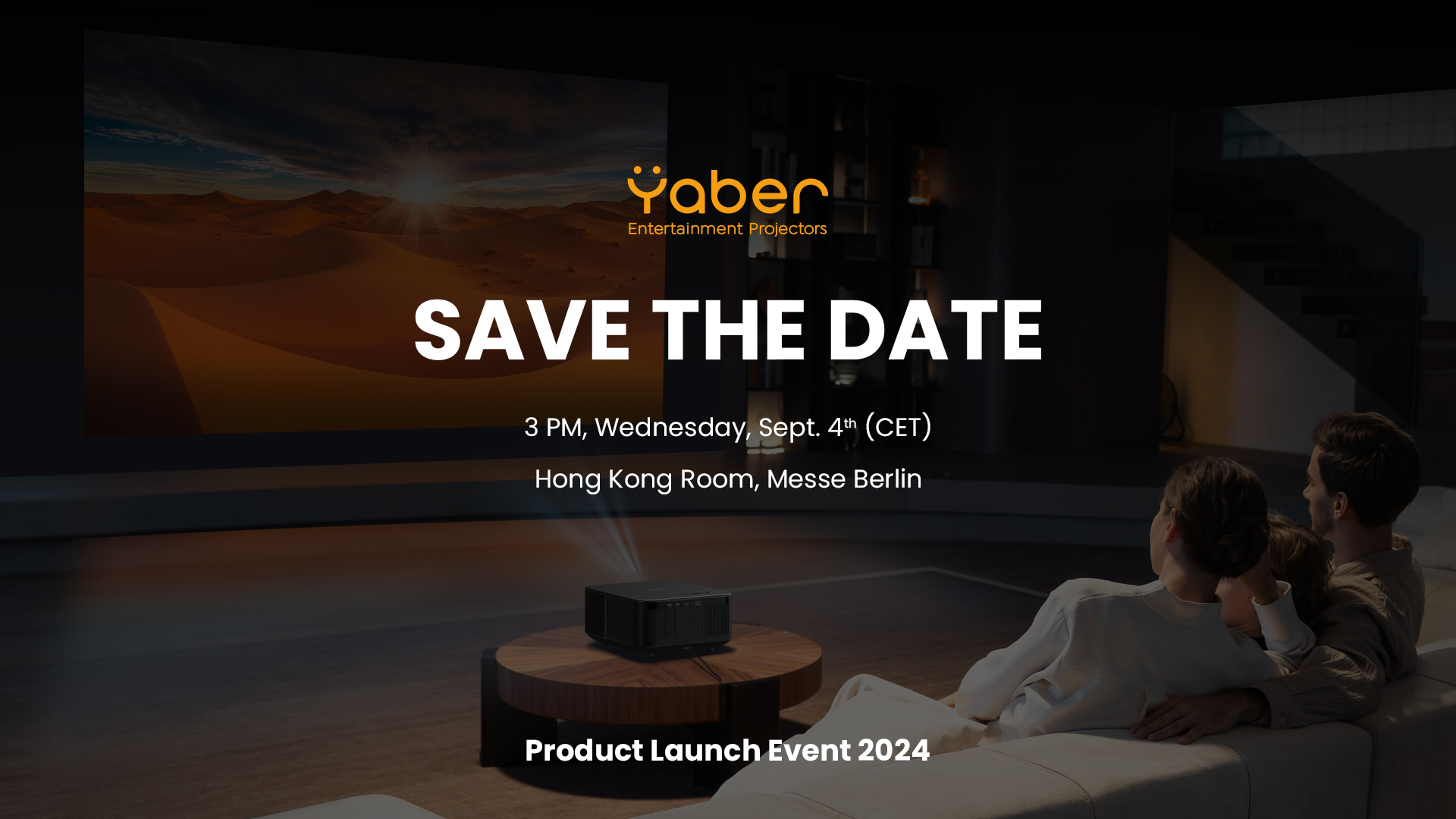 Yaber’s innovative new K3 series projector is set to dazzle at IFA 2024