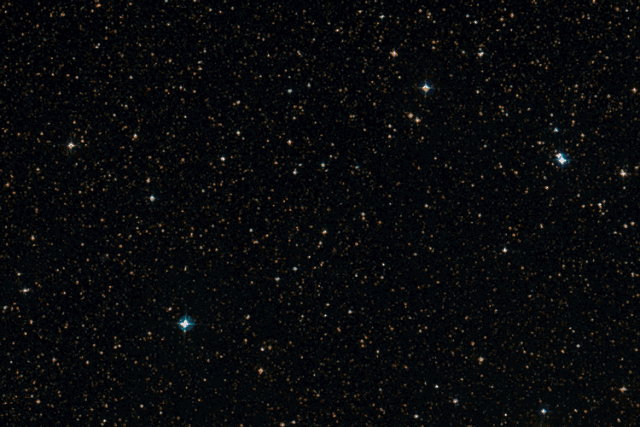 The HD 106906 stars and the stars that scientists believe nudged a runaway planet back into orbit, as seen in their modern locations.