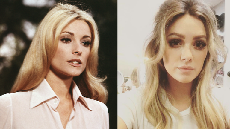 Hair, Face, Eyebrow, Blond, Hairstyle, Lip, Nose, Beauty, Chin, Head,