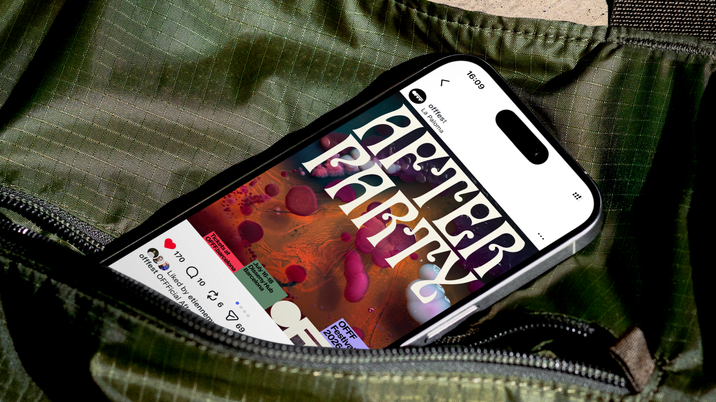 OFFF festival identity images