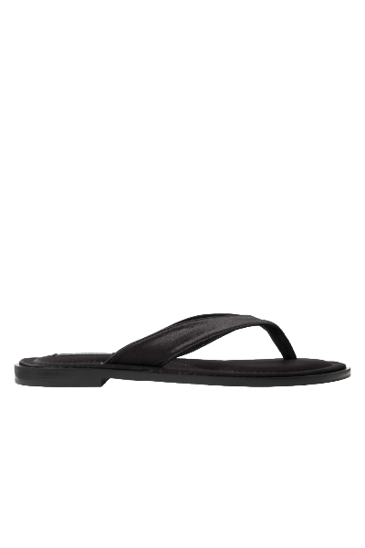 A.EMERY, Morgan Satin Flip Flops