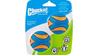 ChuckIt Ultra Squeaker Ball Small puppy toys
