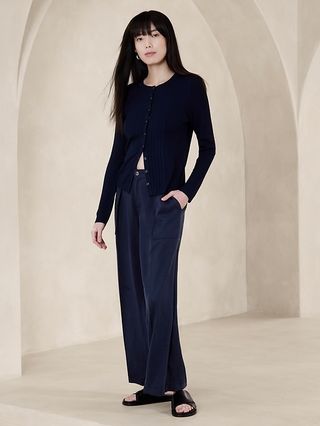 Tencel&#153 Wide-Leg Pant