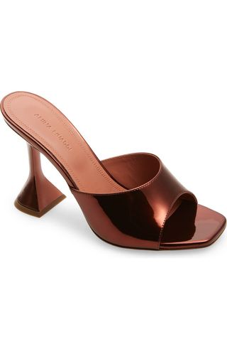 Lupita Metallic Slide Sandal