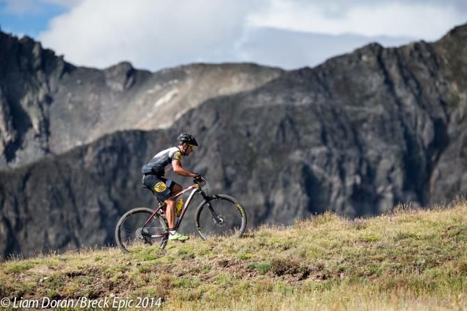 Joan Llordella of the Buff Pro Team pushes his way to a second place finish on the day.