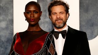 Jodie Turner-Smith and Joshua Jackson at an event