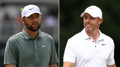 Scottie Scheffler and Rory McIlroy