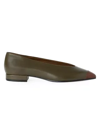 Flat Balet Rebecca Cap-Toe