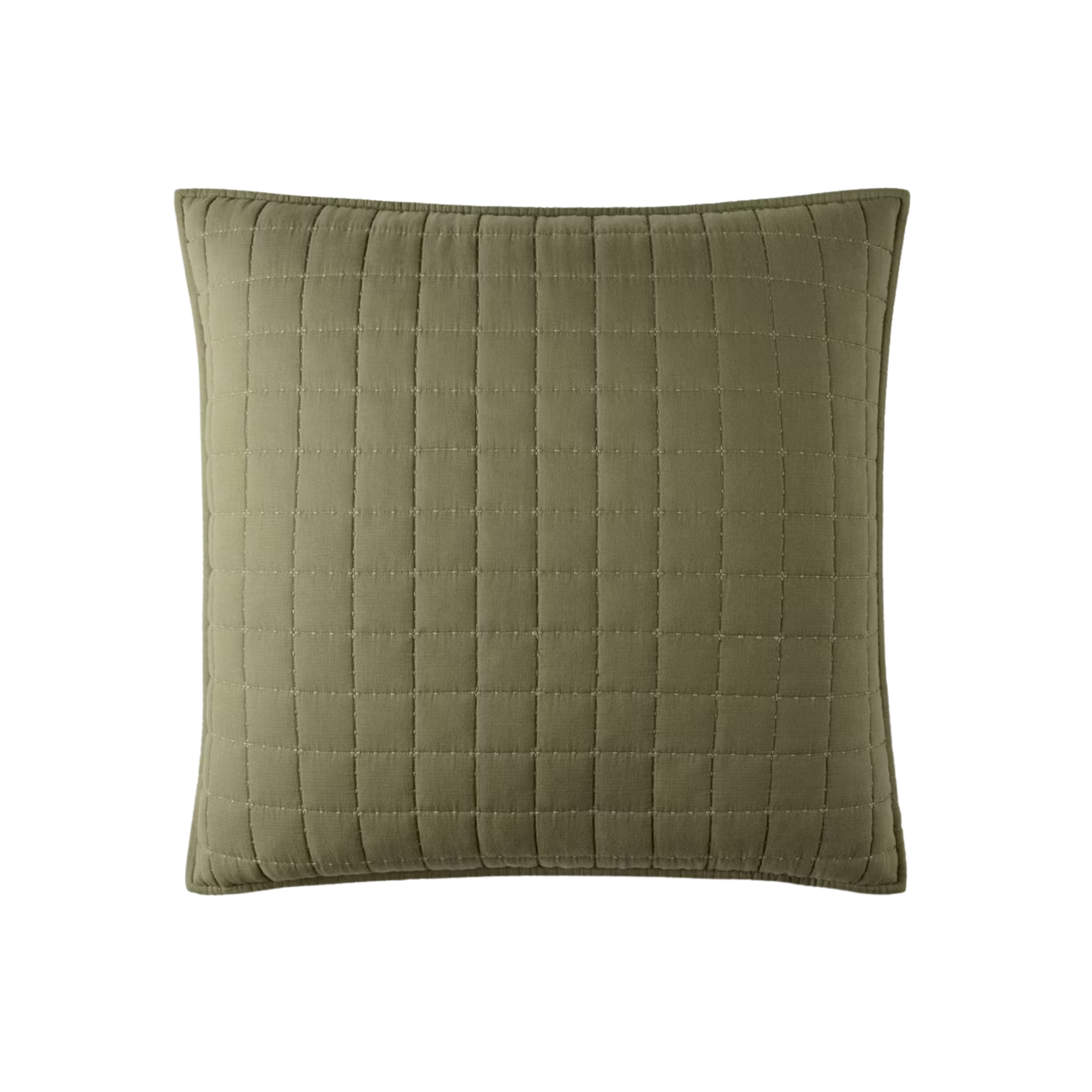a green pillow