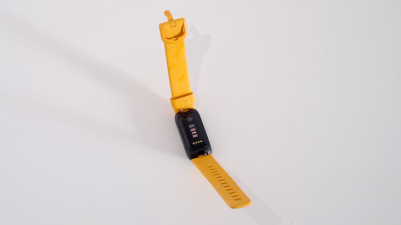 Fitbit Inspire 3 being tested by Live Science contributor Andrew Williams