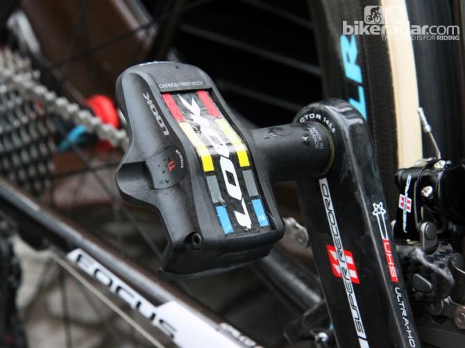 There's certainly no mistaking the make of these pedals
