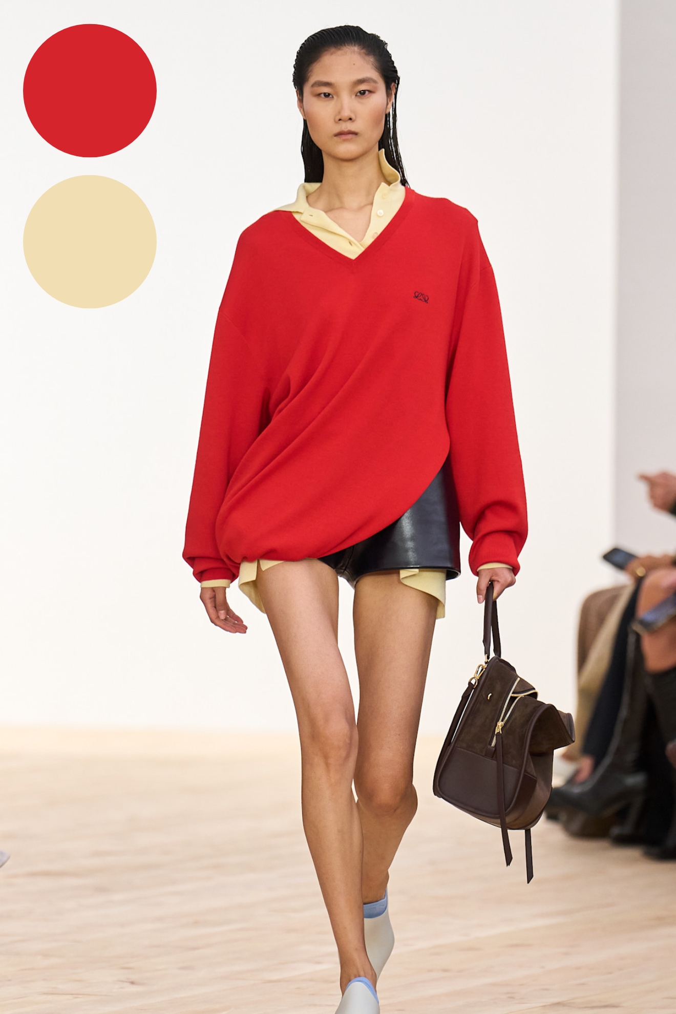 Loewe SS26 red and yellow summer colour combinations