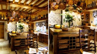 traditional outdated farmhouse style kitchen sited as a kitchen trend to avoid in 2023