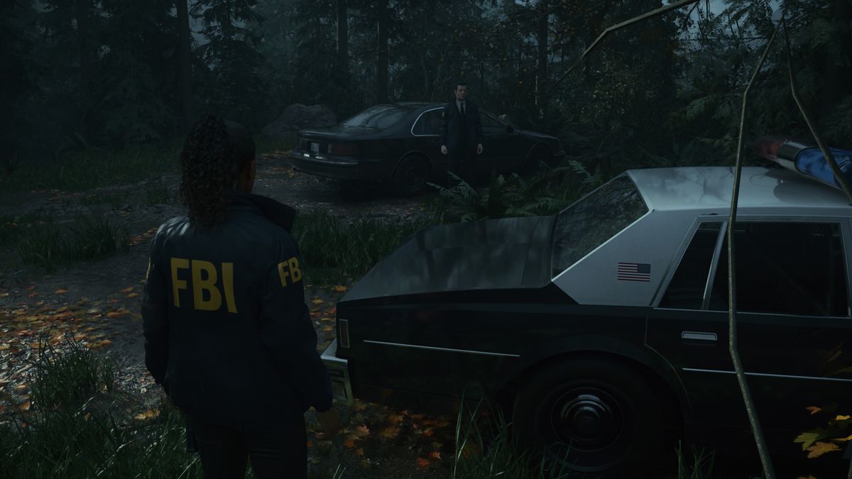 Alan Wake 2 image fidelity comparison screenshots