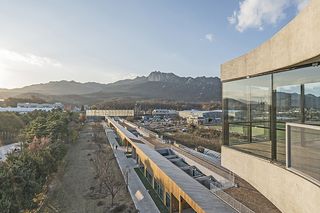 Peace and Cultural Center by CoRe Architects A former defense structure used by the military has been masterfully transformed into a Peace and Culture center for the public to use as a creative hub.