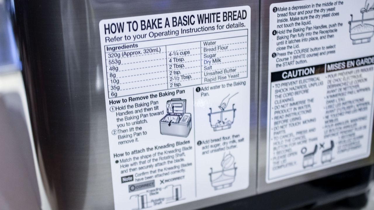 Zojirushi Virtuoso Plus White bread