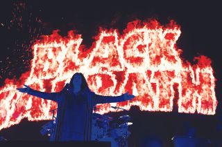 Flamin’ excellence: Ozzy embraces the end.
